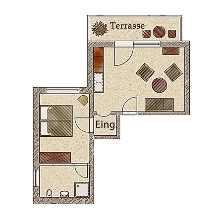 Διαμέρισμα Haus Nietmann Kleine Gemuetliche Mit Modernen Akzenten *