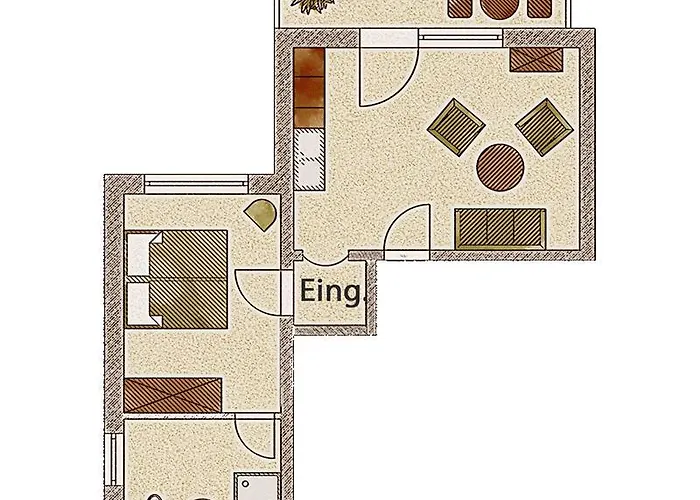 公寓 Haus Nietmann Kleine Gemuetliche Mit Modernen Akzenten *